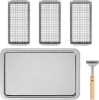 Stainless steel grill basket